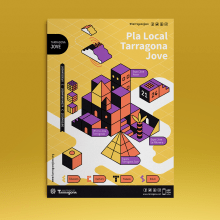 Pla Local Tarragona Jove 21-24. Un proyecto de Ilustración, Dirección de arte, Diseño editorial y Diseño gráfico de Júlio Aliau - 01.03.2021