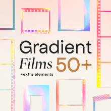 Gradient High Quality Film Frames. Photograph, Editorial Design, Fashion, Social Media, and Social Media Design project by Sparrow & Snow - 07.19.2021