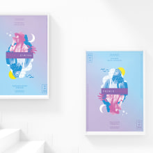 Cartel premio IKEA Málaga. Un proyecto de Diseño gráfico y Diseño de carteles de Lisa Fernández Karlsson - 14.12.2016
