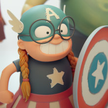 Marvel Fan Club. 3D, 3D Modeling, Stor, telling, Concept Art, and 3D Character Design project by Antonio Dell'Aquila - 10.27.2021