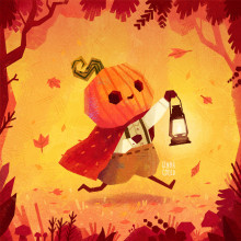 Happy Halloween!. Een project van Traditionele illustratie, Ontwerp van personages, Digitale illustratie y Kinderillustratie van Gemma Gould - 01.11.2021