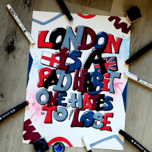 Mein Kursprojekt: Lettering im Graffiti-Style. T, pograph, Calligraph, Lettering, Brush Pen Calligraph, T, pograph, Design, H, and Lettering project by Melanie Wermter - 11.01.2021