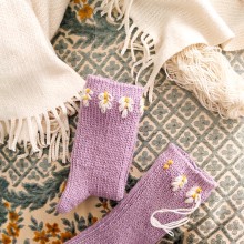 Meu projeto do curso: Design e confecção de meias em crochê. Un projet de Mode, St, lisme, Art textile, DIY , et Crochet de Catarina Marques - 31.10.2021