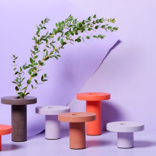 Olivia Aspinall Studio x Ornamental Grace Pillar Vases . Design, and Product Design project by Olivia Aspinall - 11.05.2021