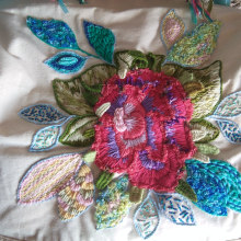 My project in Creative Embroidery: The Stitch Revolution course. Creativit, and Embroider project by Marie ROUSSEL - 11.07.2021