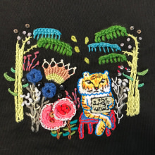 My project in Advanced Embroidery Techniques: Stitches and Compositions with Volume course. Un proyecto de Moda, Bordado e Ilustración textil de max34 - 07.11.2021