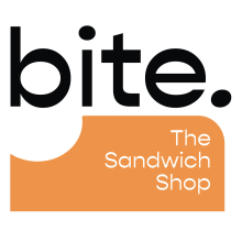 Logotipo y Brandconcept para bite. The Sandwich Shop en Altea. Br, ing, Identit, and Graphic Design project by Nerea Díaz - 10.14.2021