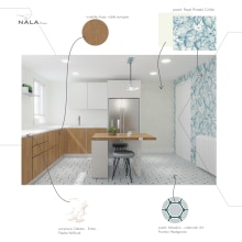 Render - Kitchen Ein Projekt aus dem Bereich Architektur, Innenarchitektur, Digitale Architektur und ArchVIZ von Lara Izquierdo - 11.11.2021