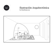 taller ghostframe. Architecture, and Digital Illustration project by Diana Rodríguez - 10.20.2021