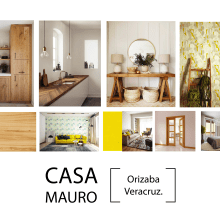 Remodelación casa habitación . Design, Ilustração tradicional, e Arquitetura de interiores projeto de Diana Rodríguez - 15.09.2018