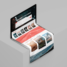Diseño Web Agencia de viajes. Un proyecto de Diseño gráfico y Diseño Web de Maider Fernández - 12.11.2021
