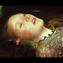 Ophelia . Traditional illustration, Fine Arts, Concept Art, and Digital Painting project by JUANJO NEZNA - 11.15.2021