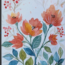 My project in Artistic Floral Watercolor: Connect with Nature course. Traditional illustration, Painting, Watercolor Painting, and Botanical Illustration project by woodarke - 11.03.2021