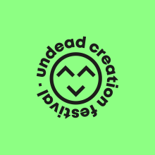 Undead Creation Festival - Creación de Artes Visuales - Branding. Un projet de Br, ing et identité , et Design graphique de Pistacho Studio - 18.11.2021
