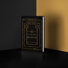 Portada para libro: Frankenstein . Un proyecto de Ilustración tradicional, Diseño editorial y Diseño gráfico de Luis Lorenzo Soto Pons - 23.11.2021