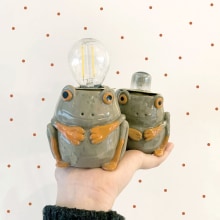 Ceramic lamps Ein Projekt aus dem Bereich Design von SowiesoWies - 15.11.2021