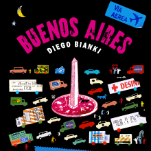 Buenos Aires. Traditional illustration, and Editorial Design project by Diego Bianki - 08.15.2014