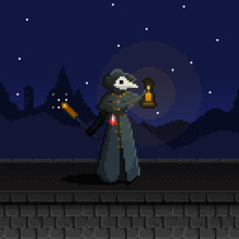 My project in Introduction to Character Design in Pixel Art course. Character Design, Video Games, Pixel Art, and Game Design project by claycr4ne - 11.20.2021