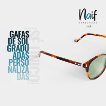 NAIF sunglasses. Un proyecto de UX / UI, Dirección de arte y Diseño Web de Pablo Núñez Argudo - 29.11.2021