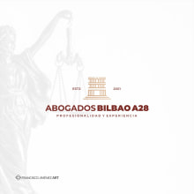 Identidad corporativa - Abogados Bilbao. Design, Br, ing e Identidade, e Design gráfico projeto de Francisco Jiménez - 03.12.2021