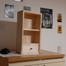 Mein Kursprojekt: Möbeltischlerei: Möbelbau mit Handwerkzeugen. Arts, Crafts, Furniture Design, Making, DIY, and Woodworking project by erik.mr.1999 - 12.06.2021