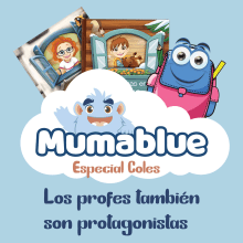 Mumablue. Un proyecto de Ilustración tradicional, Publicidad, Diseño de personajes y Diseño gráfico de Patricia Castaño - 01.03.2020