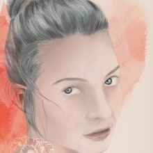 My project in Illustrated Portraits with Procreate course. Un projet de Illustration traditionnelle, Illustration vectorielle, Illustration numérique, Illustration de portrait , et Dessin de portrait de Charina Cabanayan - 10.12.2021