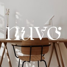Nuvó. Un proyecto de Dirección de arte, Br, ing e Identidad, Tipografía, Diseño de logotipos y Diseño tipográfico de Carlos De Santiago - 14.12.2021