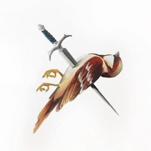 Espada. Een project van Traditionele illustratie y  Tekening van Daniela Salazar - 16.12.2021