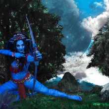 Composición: Avatar. Un proyecto de Fotografía, Post-producción fotográfica		, VFX, Retoque fotográfico, Fotografía artística, Composición fotográfica y Fotomontaje de Gabriel Guevara - 18.12.2021