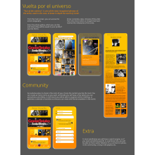 Amor Amarillo - Gustavo Cerati App. Un proyecto de Diseño, UX / UI, Diseño de complementos, Br, ing e Identidad, Arquitectura de la información y Creatividad de Federico Biagioli - 04.08.2021