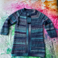 Mi Proyecto del curso:  Top-down: prendas a crochet de una sola pieza. Un proyecto de Moda, Diseño de moda, Tejido, DIY, Crochet y Diseño textil de begosr89 - 31.12.2021