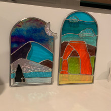 My project in Contemporary Stained Glass Design  course. Accessor, Design, Interior Design, Decoration, and DIY project by jill.ellwood89 - 12.29.2021