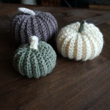Decorative Pumpkins. Arts, Crafts, and Crochet project by Adina - 10.11.2021