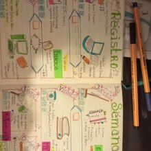 Mi Proyecto del curso:  Bullet journal creativo: planificación y creatividad . Traditional illustration, Lettering, Drawing, H, Lettering, Management, and Productivit project by auroravargasmainou - 01.04.2022