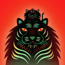 Year of the Tiger. Un proyecto de Ilustración tradicional de Nathan Jurevicius - 05.01.2022