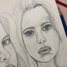 My project in Portrait Sketchbooking: Explore the Human Face course. Un proyecto de Bocetado, Dibujo, Dibujo de Retrato, Dibujo artístico y Sketchbook de JC Norte - 07.01.2022