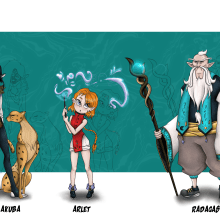 Mi Proyecto del curso: Introducción al diseño de personajes para animación y videojuegos. Un proyecto de Ilustración tradicional, Animación, Diseño de personajes, Videojuegos y Diseño de videojuegos de Laura Maria Salazar Patarroyo - 09.01.2022