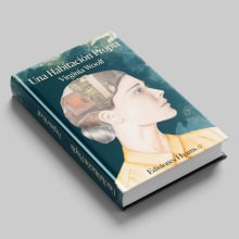 Tapa de Libro - Una habitación Propia de Virginia Woolf. Traditional illustration project by Eryka Ilarreta - 12.30.2013