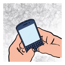 RIP Blackberry Final Project Animated Illustration course. Animação e Ilustração digital projeto de Dietrich Adonis (Ordoñez) - 07.01.2022