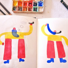 Il mio progetto del corso: Illustrazione di poster per bambini. Un progetto di Design, Illustrazione tradizionale, Graphic design, Disegno, Design di poster  e Illustrazione infantile di Elena Maricone - 12.01.2022