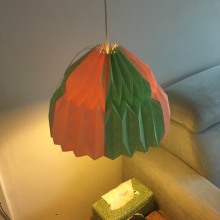 My very first lampshade!. Arts, Crafts, Furniture Design, Making, Lighting Design, Paper Craft, Decoration, and DIY project by titia - 01.16.2022