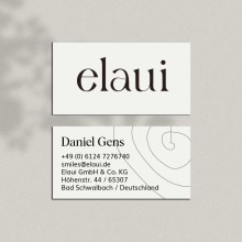 Elaui - Identidad corporativa. Un progetto di Br, ing, Br, identit e Graphic design di Pistacho Studio - 20.01.2022
