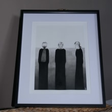 Un trio monochrome. Un proyecto de Ilustración tradicional, Bellas Artes, Dibujo e Ilustración con tinta de Anne-Marie FOURNIER - 21.01.2022
