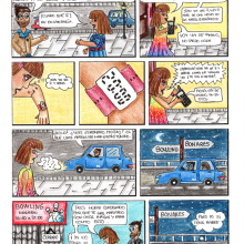 Mi Proyecto del curso: El cómic es otra historia. Artes plásticas, Comic, Desenho, Stor, board, e Narrativa projeto de Alicia Pulido Pérez - 08.12.2021