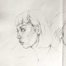 My project in Portrait Sketchbooking: Explore the Human Face course Ein Projekt aus dem Bereich Skizzenentwurf, Zeichnung, Porträtzeichnung, Artistische Zeichnung und Sketchbook von riemke.aggiobruce - 25.01.2022