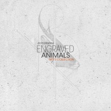  Engraved Animals NFT'S . Un proyecto de Ilustración tradicional, Diseño gráfico, Diseño digital, Fotomontaje y Grabado de J DOTS - 01.04.2021