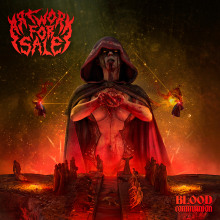 Blood Communion - Metal album cover art for sale. Un proyecto de Ilustración tradicional, 3D, Ilustración digital y Concept Art de Mayte C. Goñi - 28.01.2022