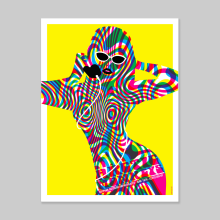 Arctic Monkeys New York Screen Printed Poster. Un proyecto de Diseño, Ilustración tradicional, Publicidad, Música, Diseño gráfico y Serigrafía de Dan Stiles - 01.06.2016