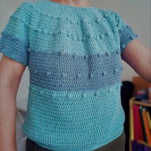 Mi Proyecto del curso: Crochet: diseña prendas y patrones con tejido circular. Design de acessórios, Moda, Design de moda, Tecido, DIY, e Crochê projeto de Viviana Castro - 31.01.2022
